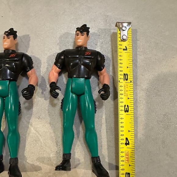 Set Vintage Dick Grayson Robin Kenner Action Figure Animated Series No Cape - Picture 4 of 4